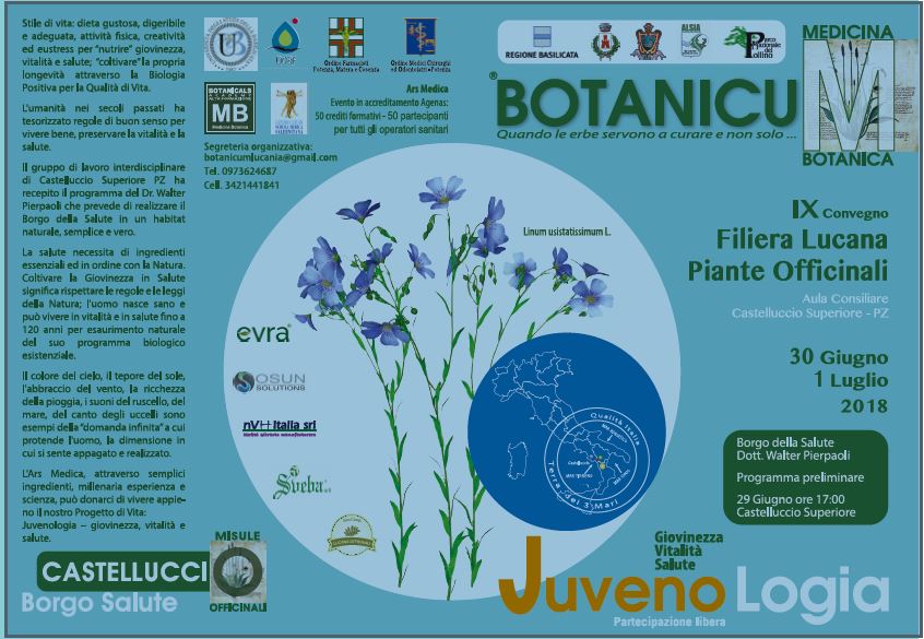 BotanicuM 2018 – IX Convegno Filiera Lucana Piante Officinali