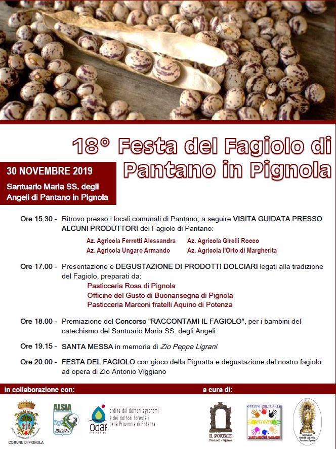 18° Festa del Fagiolo di Pantano in Pignola